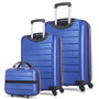 Zoozie Bags Juego de maletas de 3 piezas Azul